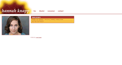 Desktop Screenshot of hannahknapp.com